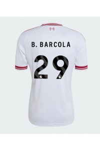 Liverpool Bradley Barcola #29 Jalkapallovaatteet Vieraspaita 2026-27 Lyhythihainen